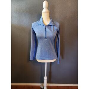 Columbia Pull Over Blue and White Light Weight Jacket Size XS